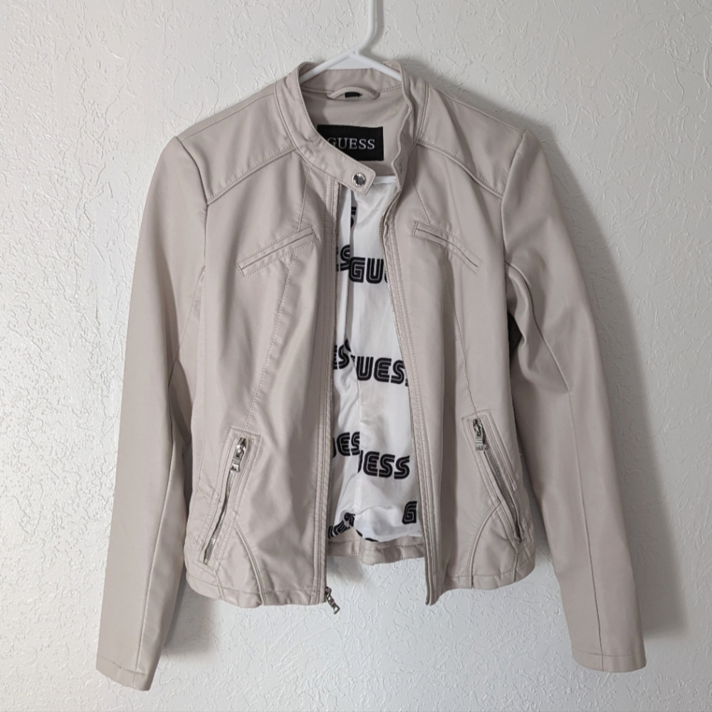 Guess Faux Leather Jacket